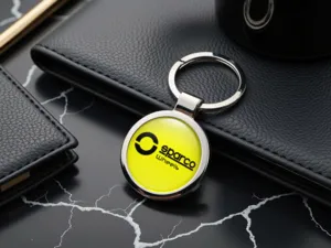 Sparco Anello Chiave Personalizzato Stile Lucido con Foto